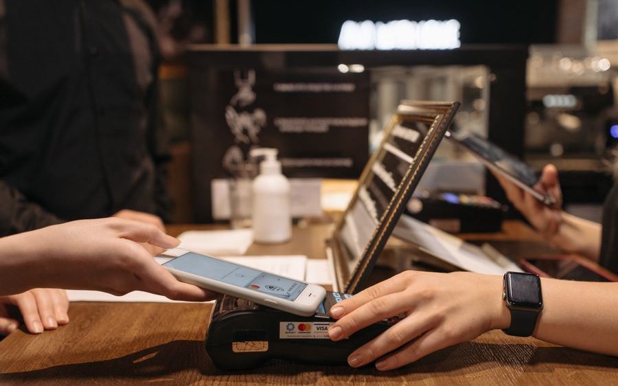 Tap to pay on a terminal